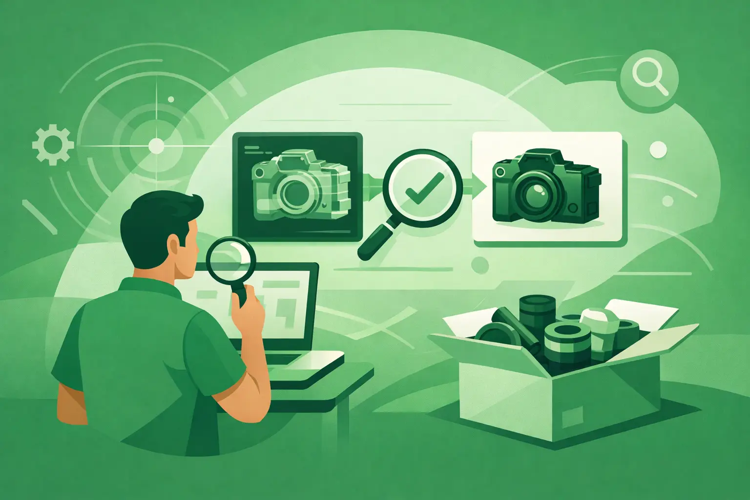 How to Find Exact Match Imaging Part Fast