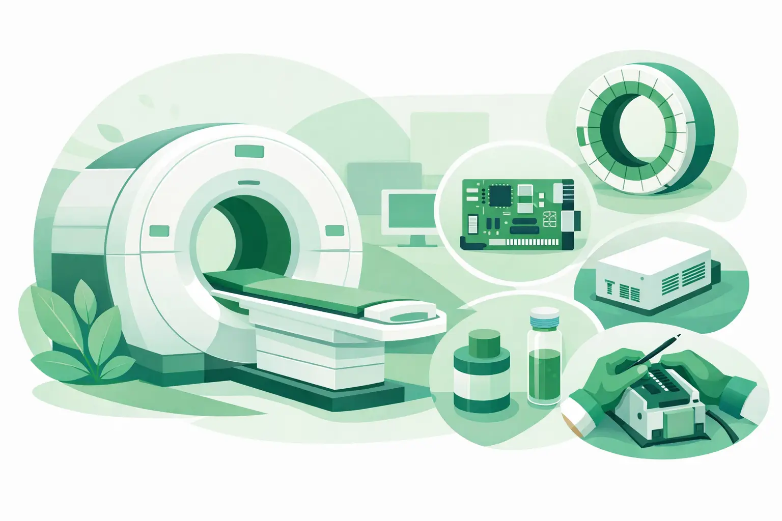 PET Scanner Replacement Components Guide
